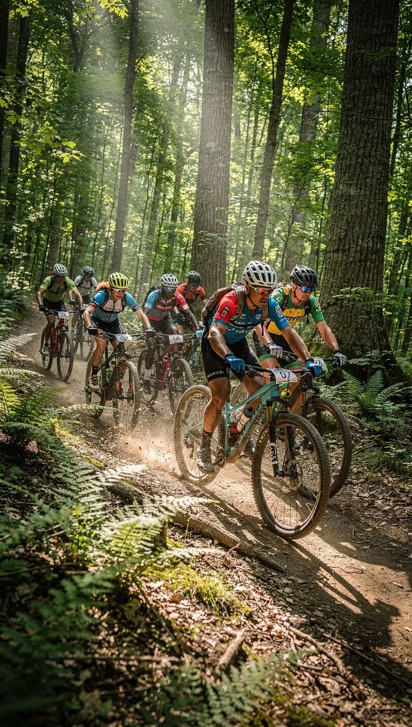 Горячий источник в окружении тропической природы и камней.